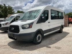 2018 FORD TRANSIT 350 WAGONMEDIUM ROOF XLTVAN WITH SLIDING SIDE DOOR MODEL T350XLGRWD, GAS POWER A