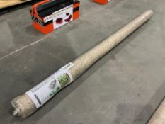 ( 1 ) UNUSED RUSTPROOF GALVANIZED IRON WIRE MESH GARDEN FENCE BARRIER, APPROX 6FT x 100FT