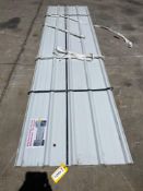 UNUSED METAL ROOF PANELS, APPROX 12FT L X 3FT W, APPROX 30PCS