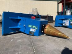 UNUSED 2025 FUTURE LOG SPLITTER ATTACHMENT MODEL FT-LS43B FOR UNIVERSAL SKID STEER