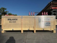 UNUSED 2026 SDLANCH HIGH-END 20FT X 20FT CARPORT MODEL SDLC2020, GALVANIZED STEEL ROOF RESISTS RU...