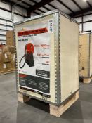 UNUSED LANDHONOR DIESEL FUEL TRANSFER PUMP W 49FT HOSE REEL MODEL LHR-DFP10