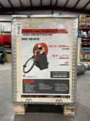 UNUSED LANDHONOR DIESEL FUEL TRANSFER PUMP W 49FT HOSE REEL MODEL LHR-DFP10