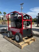 UNUSED 2025 MAGNUM 4000 SERIES GOLD HOT WATER PRESSURE WASHER,DIESEL GAS POWER, ELECTRIC START,
