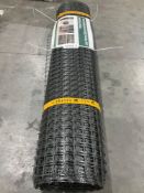 UNUSED PLASTIC MESH FENCING ROLL; APPROX 4.9 FT X 164 FT L