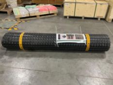 UNUSED PLASTIC MESH FENCING ROLL; APPROX 4.9 FT X 164 FT L