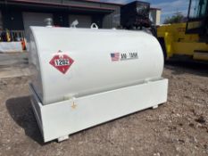 2026 NEW/UNUSED AM-TANK, APPROX. 500 GALLON CAPACITY, SKID MOUNTED, STEEL STORAGE & DISPENSING TA...