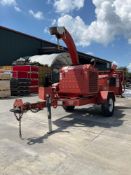 2017 MORBARK BEEVER TOWABLE BRUSH CHIPPER MODEL M12RX; GAS POWERED, ; APPROX CHIPPING CAPACITY 12