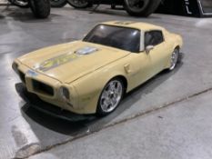 TRANS AM PONTIAC TOY, NO BATTERIES OR CONTROL