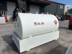 2026 NEW/UNUSED AM-TANK, APPROX. 500 GALLON CAPACITY, SKID MOUNTED, STEEL STORAGE & DISPENSING TA...