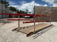 ( 1 ) ADJUSTASTAIRS PORTABLE STAIR / RAMP SYSTEM; HEAVY DUTY STEEL CONSTRUCTION; APPROX 12 STEP