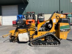 2016 VERMEER STUMP GRINDER MODEL SC30TX; KOHLER GAS POWERED; COMPACT; TRACK DRIVEN;