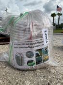 UNUSED HIGH STRENGTH POLYESTER ARBORIST OUTDOOR ROPE RIGGING HOISTING LINE, APPROX 5/8in DIA x 32...