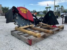 RAY TREE ARTICULATING 29in STUMP GRINDER MODEL RMSG29 ATTACHMENT FOR UNIVERSAL SKID STEER