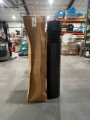 ( 2 ) RAB LIGHTING HID BOLLARD MODELBR8-L-70MH-120V-BRP; P/N781369279497; APPROX8IN DIAMETER
