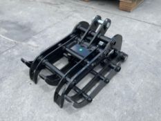 ( 1 ) UNUSED MINI GRAPPLE ATTACHMENT FOR MINI EXCAVATOR