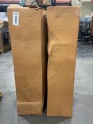 ( 4 ) RAB LIGHTING HID BOLLARD MODEL BR8-L-70MH-120V-BRP; P/N 781369279497; APPROX 8IN DIAMETER;