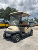CLUB CAR GOLF CART WITH UTILITY BED ATTACHED, ELECTRIC, CLUB CAR POWER DRIVE 3 BATTERY CHARGER