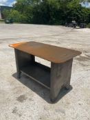 KC KIT CONTAINERS STEEL HEAVY DUTY WORK BENCH, APPROX 58in W x 29in L x 32in T