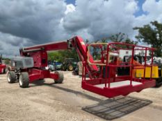 2021 MEC BOOM LIFT MODEL 60-J, DIESEL POWERED, APPROX MAX PLATFORM HIGHT 60FT, APPROX MAX PLATFORM