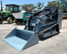 UNUSED 2026 STAND ON SKID STEER LOADER MODEL SSL1200, YANMAR DIESEL, ELECTRIC START, RUBBER TRACKS