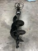 ( 1 ) UNUSED AUGER FOR MINI EXCAVATOR, APPROX 12in DIA