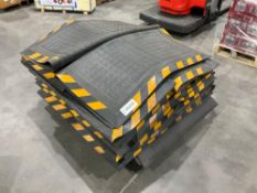 ( 1 ) PALLET OF INDUSTRIAL WAREHOUSE MATS , ASSORTED SIZES