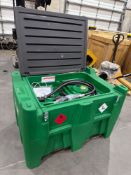 NEW/UNUSED AM-TANK - POLY-PORTABLE DIESEL TRANSFER & DISPENSING TANK, 116 GALLON CAPACITY, 12V