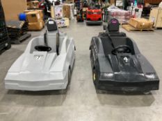 ( 2 ) ELECTRIC GO KARTS W/ ( 1 ) BATTERY CHARGER, RUNS & DRIVES