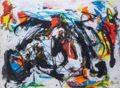 Karel Appel (1921-2006), Untitled, 1960, oil, gouache, crayon on Arches paper 56.3 x 76 cm. (22.17 x