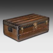A Louis Vuitton monogram canvas cabin trunk, ca 1900 33 x 91 x 54 cm. (12.99 x 35.82 x 21.26 in.)