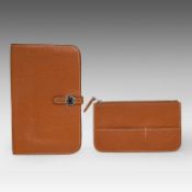 A Hermes Dogon GM with an associated loose purse