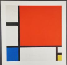 Piet Mondrian Rare Limited Edition. Composition Series