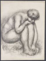 Pierre-August Renoir Original Lithograph "Etude de Nu"