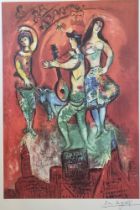 Marc Chagall "Carmen" Limited Edition Lithograph
