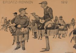 Carl Franz Bauer: Ersatz-Rennen