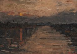Hans Andreas: Abendrot an der Donau