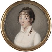Jean Henri Benner: Bildnis einer jungen Frau