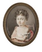 Miniaturmaler des 19. Jahrhunderts: Kinderbildnis von Marie Baronin Knorr (1810-1865)