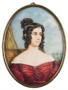 Johann Peter Krafft nach Joseph Karl Stieler (1781-1858): Bildnis der Marianna Marchesa Florenzi
