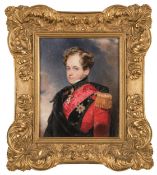 Moritz Michael Daffinger zugeschrieben: Bildnis eines Herren in Uniform mit Orden (Prinz Eugène de L