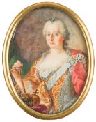 nach Martin van Meytens : Bildnis der Kaiserin Maria Theresia