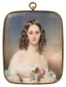 Moritz Michael Daffinger zugeschrieben: Gräfin Constantine Razumovka, geb. Gräfin Thürheim (1785 - 1