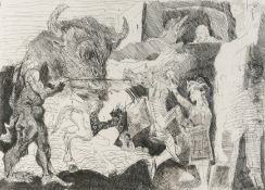 Alfred Hrdlicka: Tauromachie (aus dem Zyklus "Hommage a Picasso II")