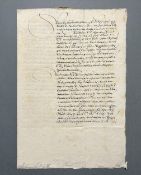 Deutscher Adel: Konvolut 21 Stück, Schriftstücke m. eigh. U.