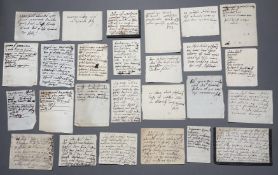 Maria Theresia, Kaiserin von Österreich: Konvolut 55 Stück, überwiegend eigh. Br. m. U.
