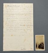 Französisches Königshaus: Konvolut 16 Stück, Schriftstücke m. U.