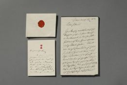 Clemens Fürst Metternich: Konvolut 17 Stück, überwiegend eigh. Br. m. U.