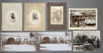 Franz Joseph I., Kaiser von Österreich: Konvolut 40 Stück, Fotografien u.a. mit Kaiserin Elisabeth, 
