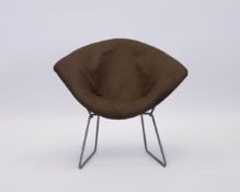 Sessel nach dem Entwurf zum Diamond Chair von Harry Bertoia (1915 - 1978), Hersteller ungesichert, 